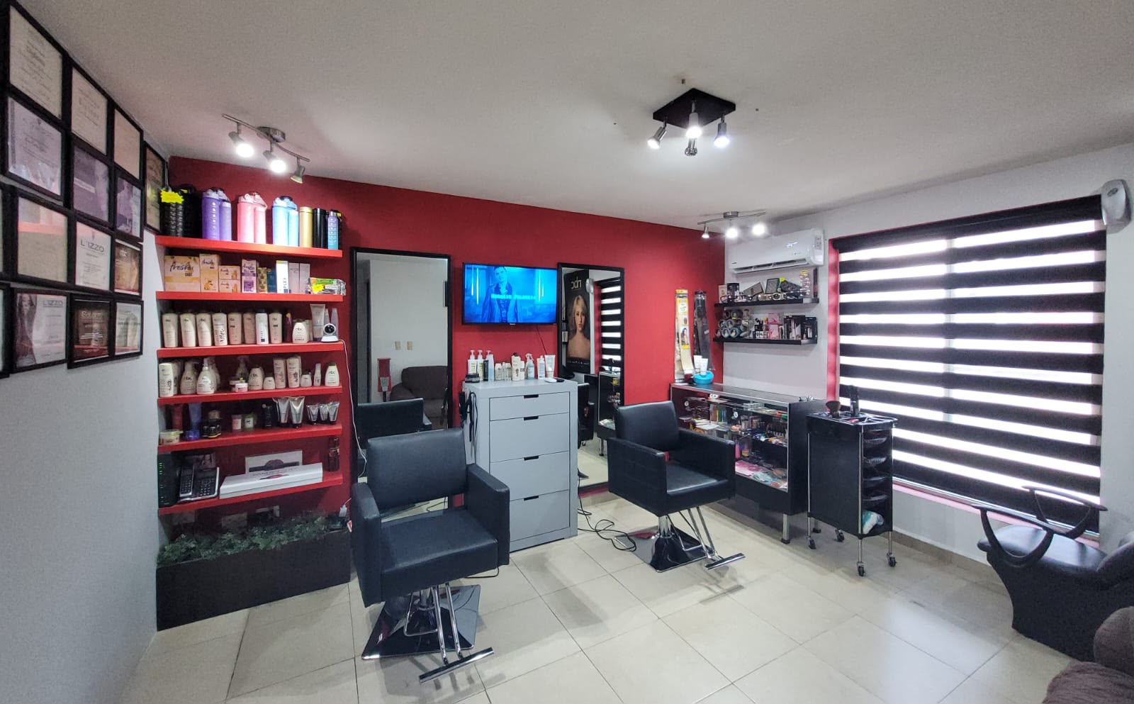 Interior moderno de Estética Norma R